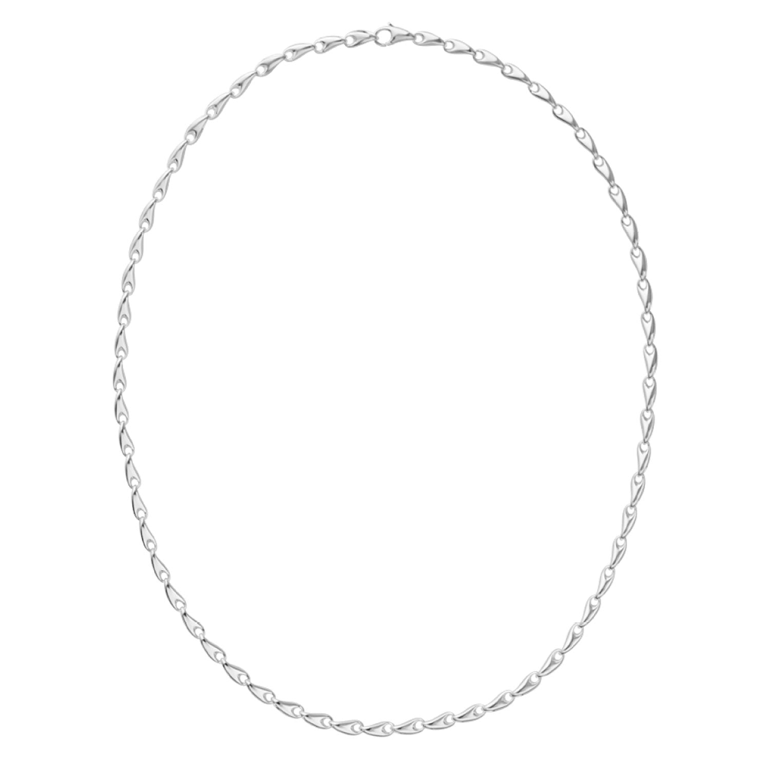 Georg Jensen Reflect Silver Necklace - Berry's Jewellers