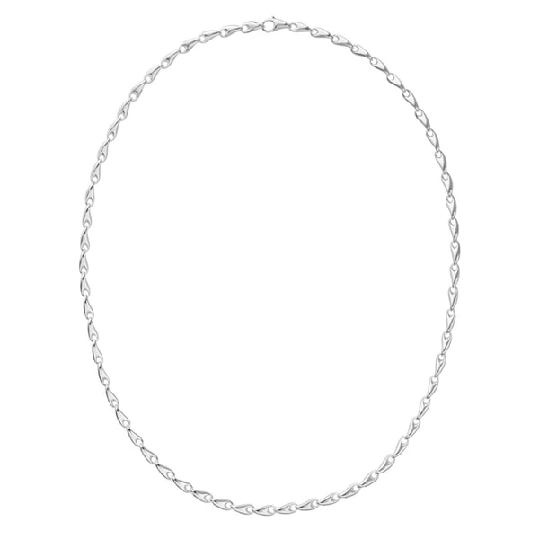 Georg Jensen Reflect Silver Necklace - Berry's Jewellers
