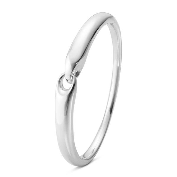 Georg Jensen Reflect Sterling Silver Hinged Bangle - Berry's Jewellers