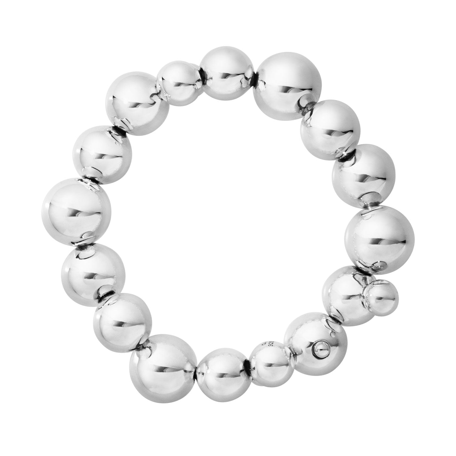 Georg Jensen Moonlight Grapes Silver Bracelet - Berry's Jewellers
