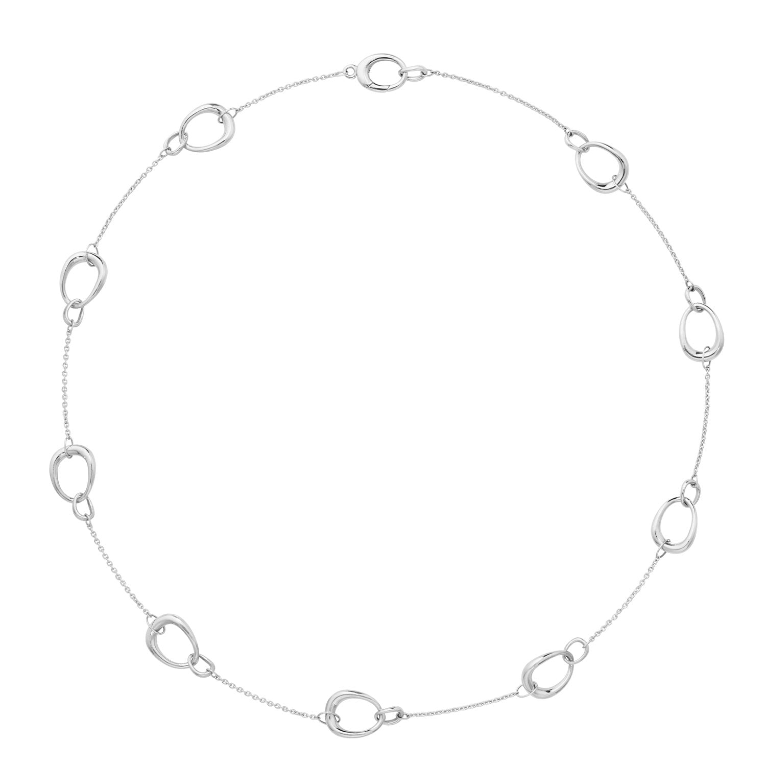 Georg Jensen Offspring Silver Necklace - Berry's Jewellers