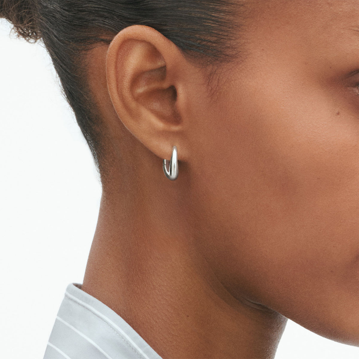 Georg Jensen Offspring Medium Hoop Earrings - Berry's Jewellers