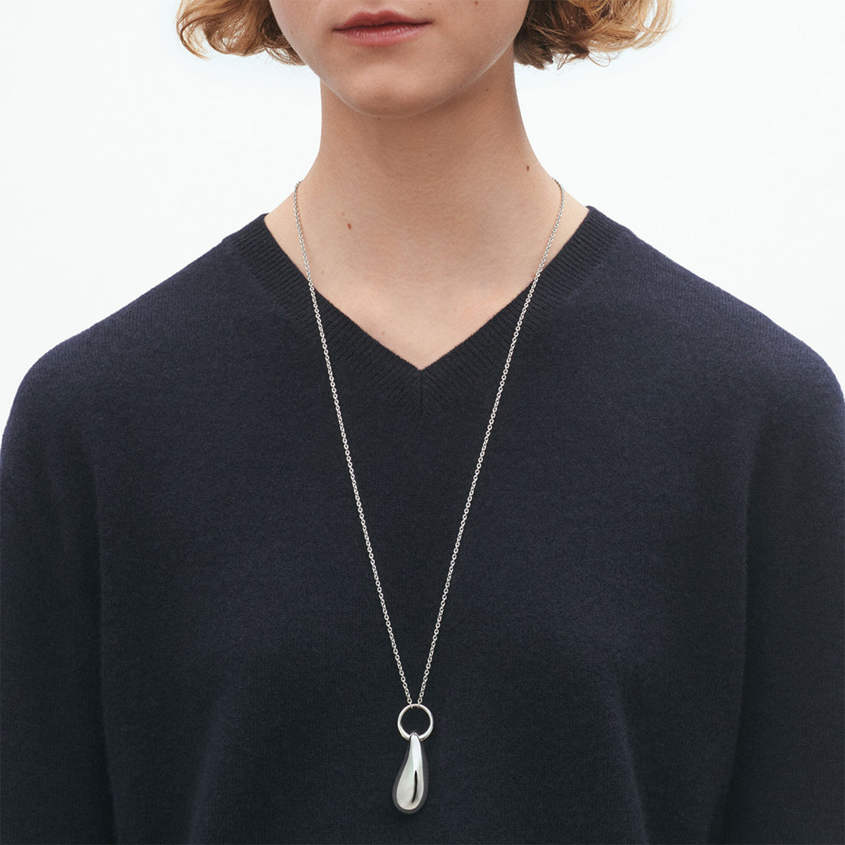 Georg Jensen Reflect Silver Pendant - Berry's Jewellers