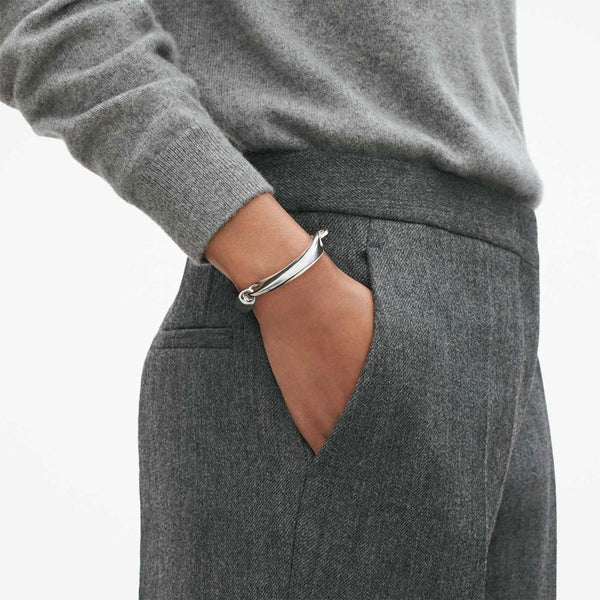 Georg Jensen Reflect Silver Bangle - Berry's Jewellers
