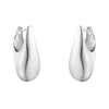 Georg Jensen Reflect Small Silver Earrings - Berry's Jewellers