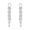 Weft Silver Five Link Drop Earrings