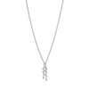 Weft Silver Medium Pendant