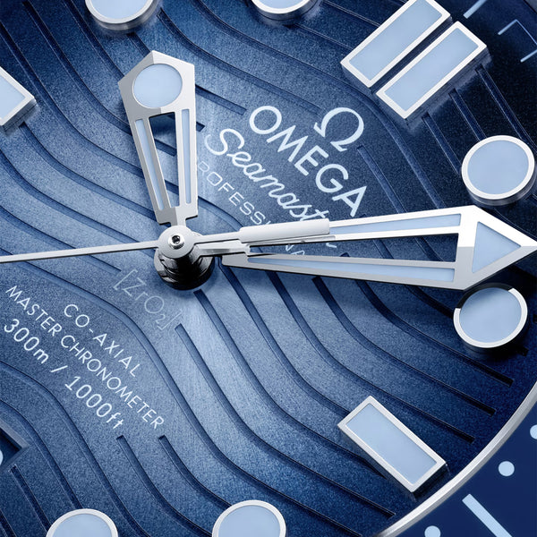 OMEGA Seamaster Diver 300m 42mm Summer Blue Dial Men's Bracelet Watch - Berry's Jewellers