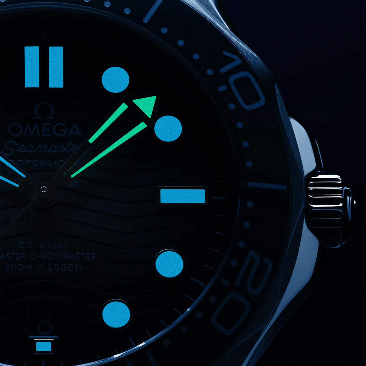 OMEGA Seamaster Diver 300m 42mm Summer Blue Dial Men's Bracelet Watch - Berry's Jewellers
