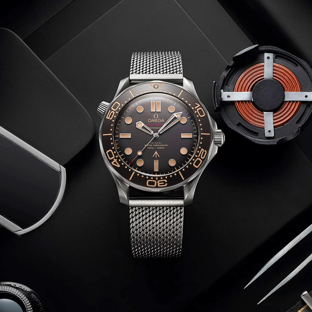 OMEGA Seamaster Diver 300m 007 No Time to Die Edition James Bond Watch - Berry's Jewellers