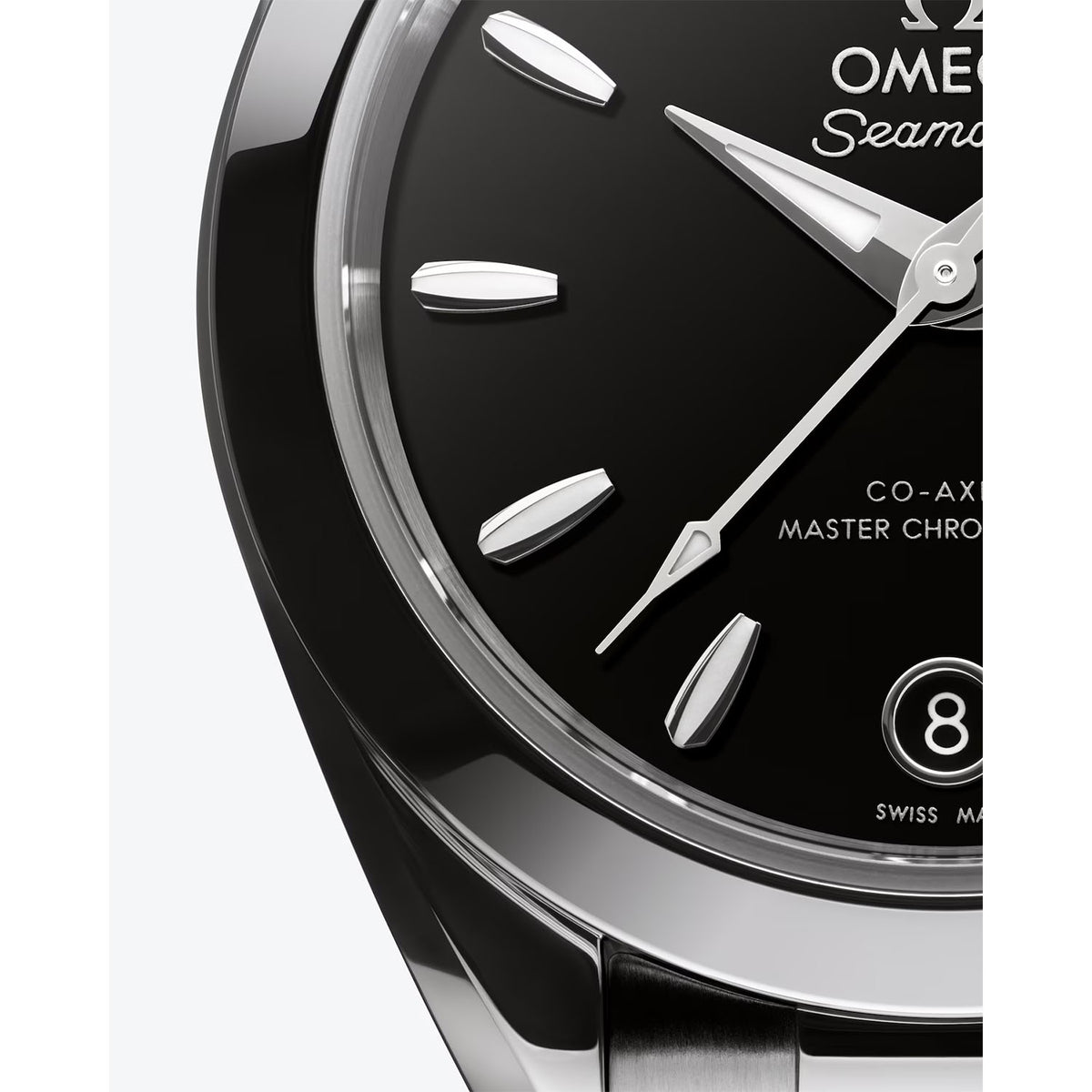 OMEGA Seamaster Aqua Terra 30mm Matte Black Dial Automatic Ladies Watch - Berry's Jewellers