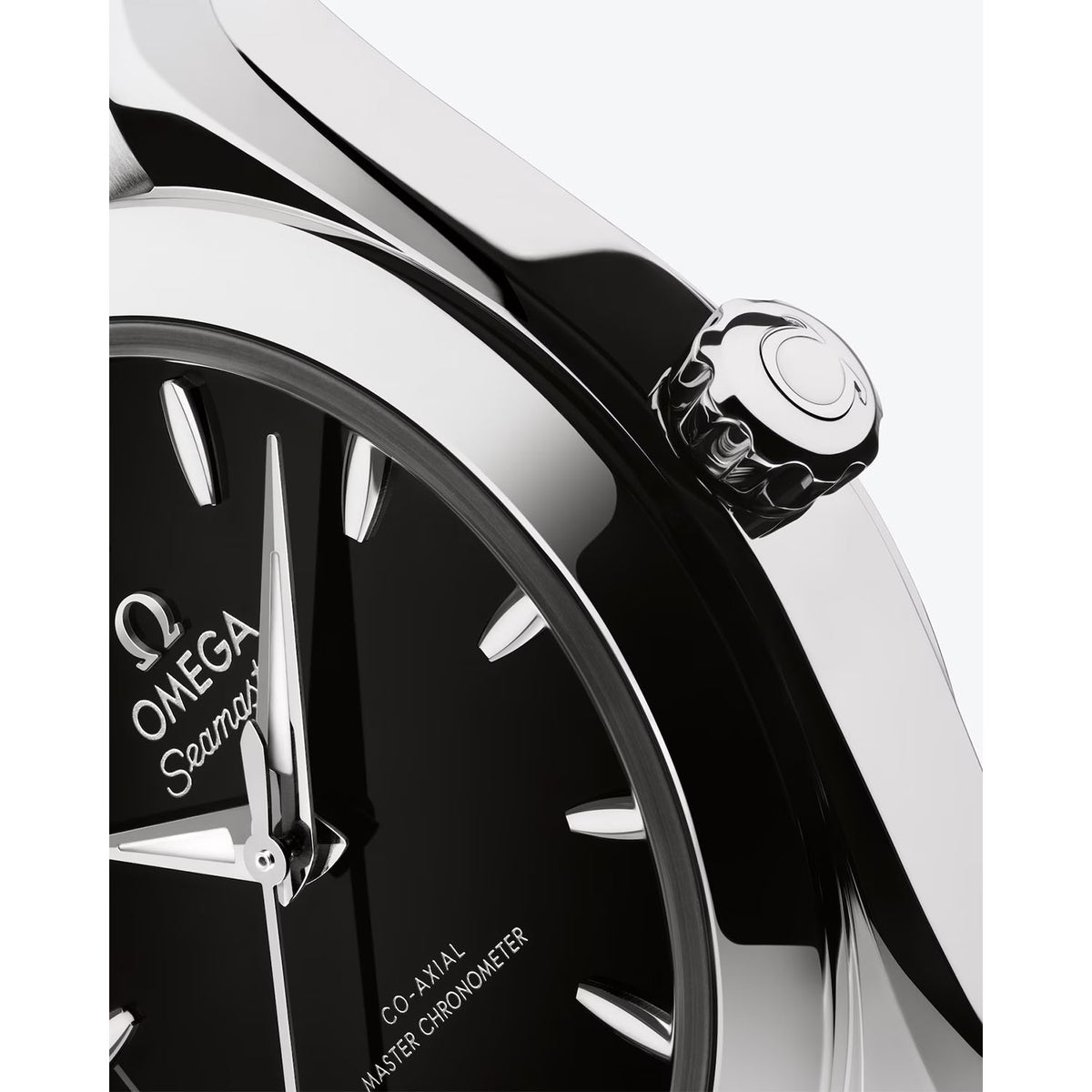 OMEGA Seamaster Aqua Terra 30mm Matte Black Dial Automatic Ladies Watch - Berry's Jewellers