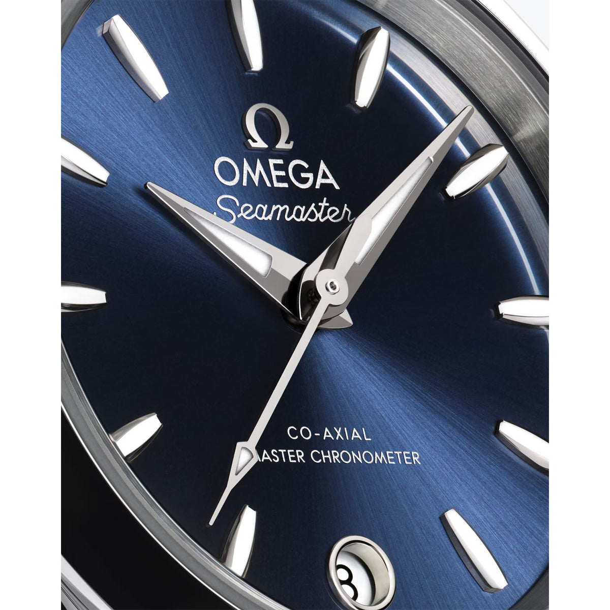 OMEGA Seamaster Aqua Terra 30mm Blue Dial Automatic Ladies Watch - Berry's Jewellers