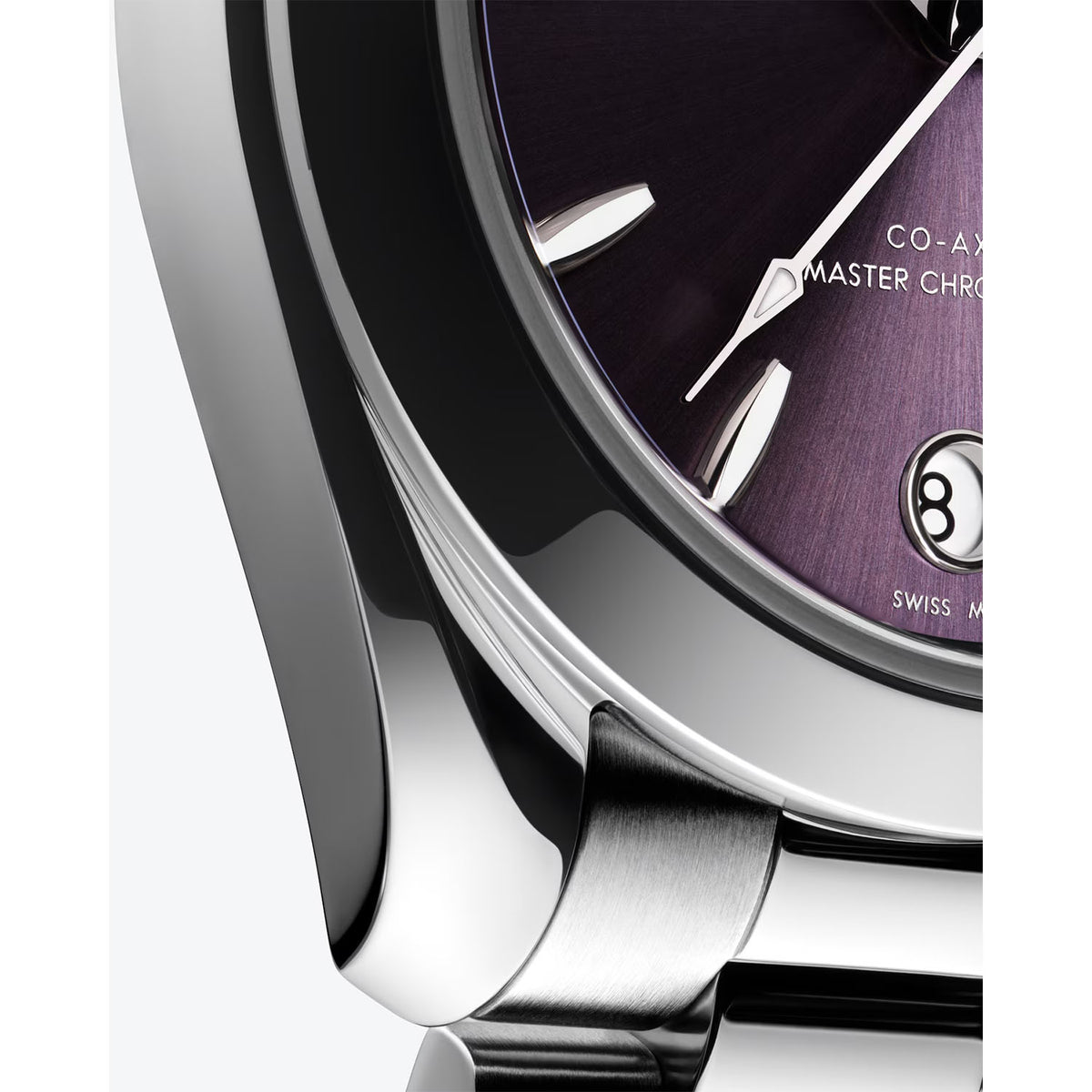 OMEGA Seamaster Aqua Terra 30mm Purple Dial Automatic Ladies Watch - Berry's Jewellers