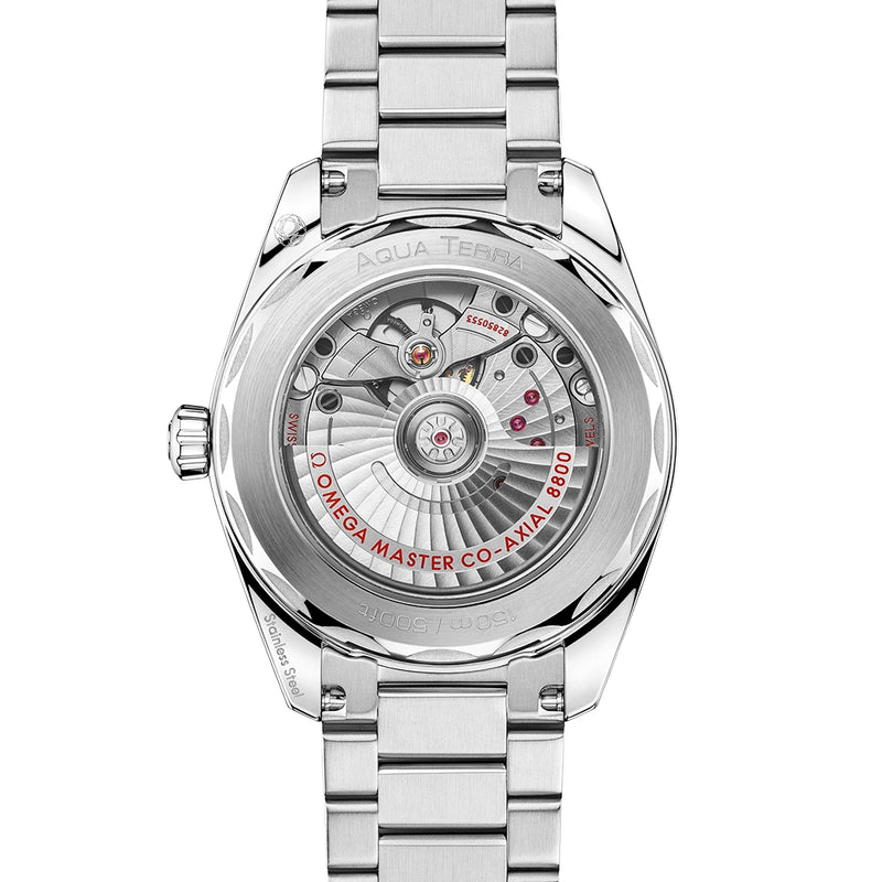 OMEGA Seamaster Aqua Terra 41mm Turquoise Gradient Dial Bracelet Watch - Berry's Jewellers