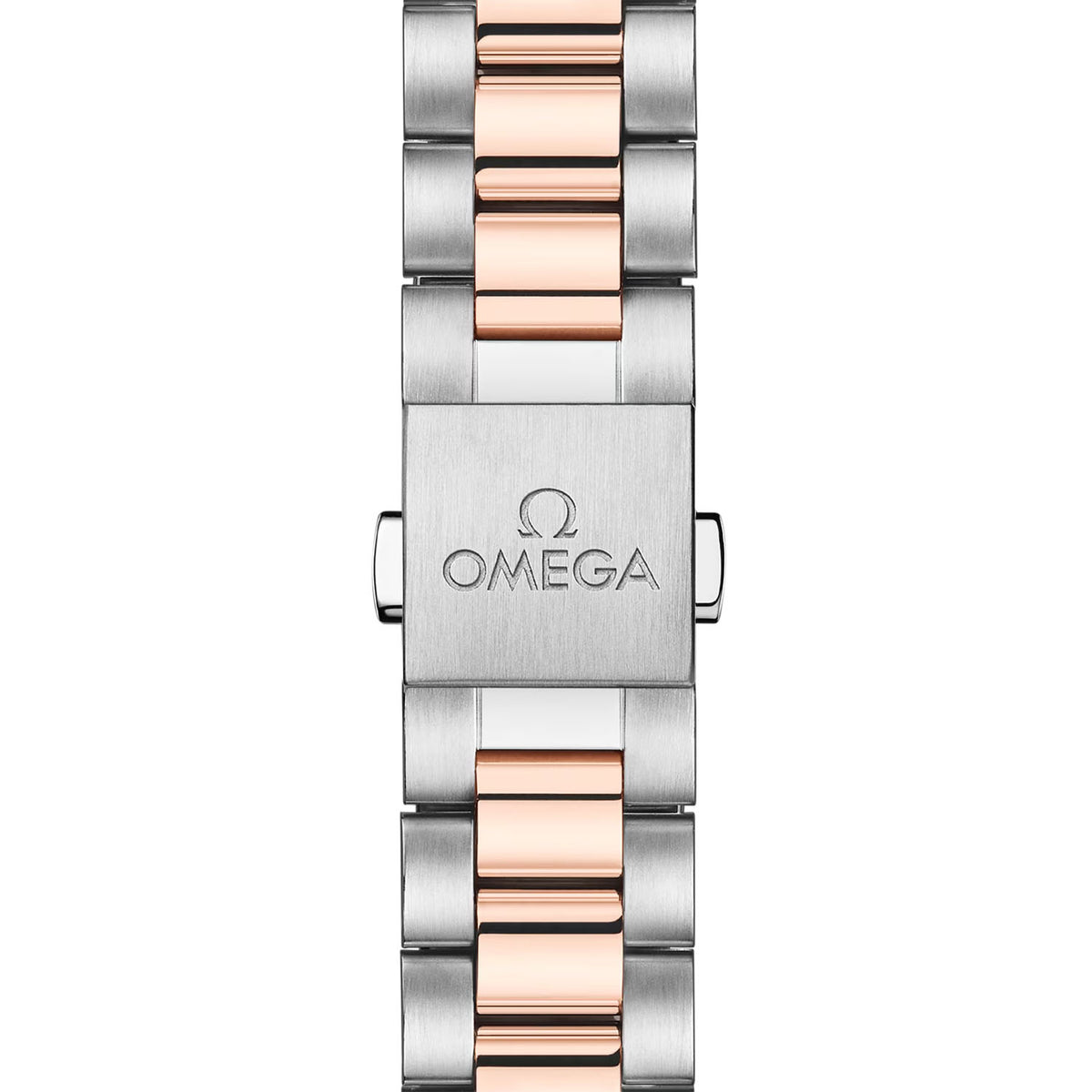 OMEGA Seamaster Aqua Terra 30mm Two Tone Brown Diamond Dial Watch - Berry's Jewellers