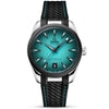 OMEGA Seamaster Aqua Terra 38mm Turquoise Gradient Dial Rubber Strap Watch - Berry's Jewellers