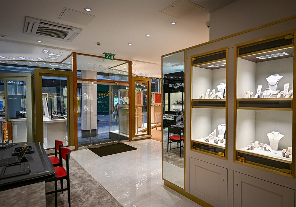 Inside Berry’s 22 Commercial Street showroom in Leeds