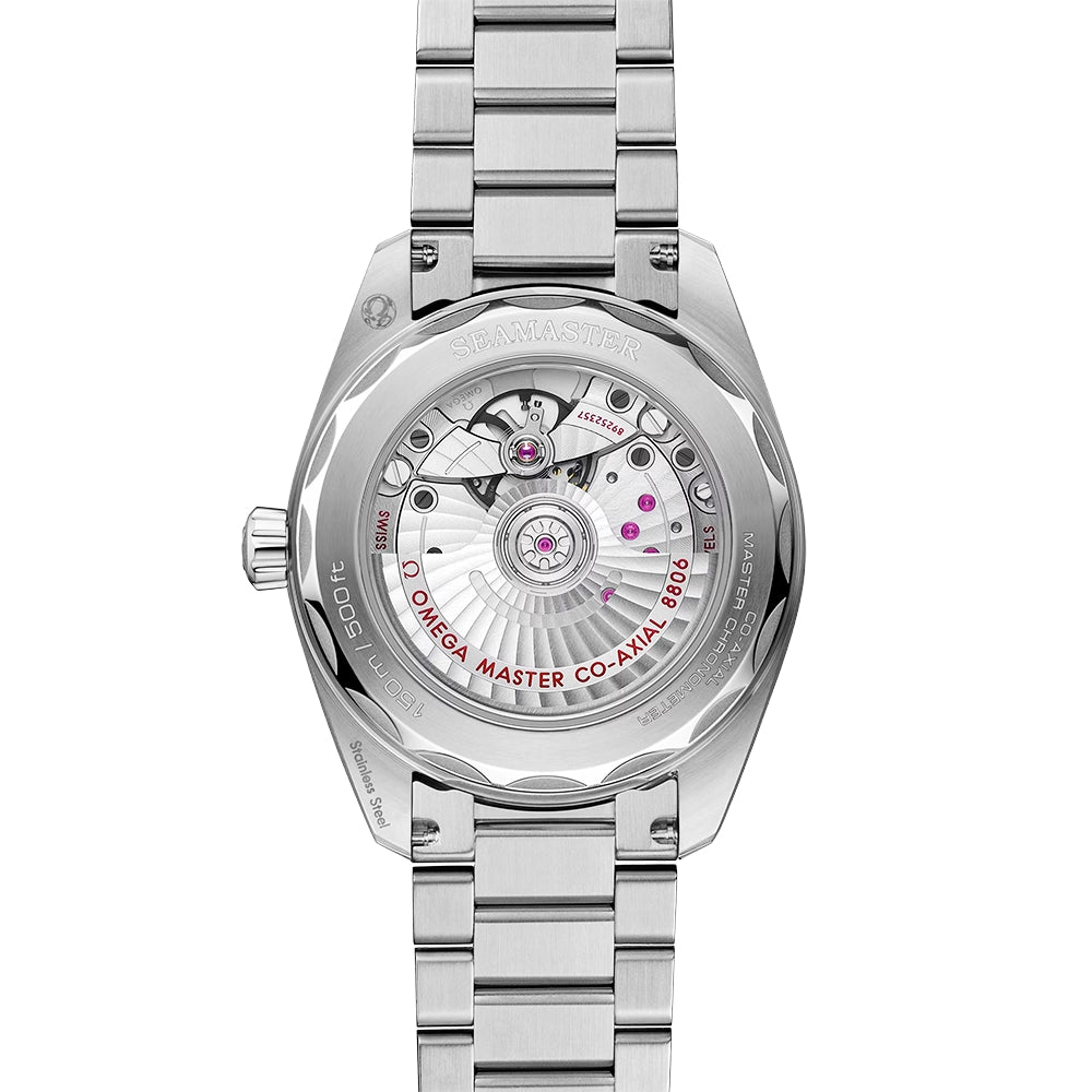 OMEGA Seamaster Railmaster 38mm Grey Gradient Dial Bracelet Watch - Berry's Jewellers