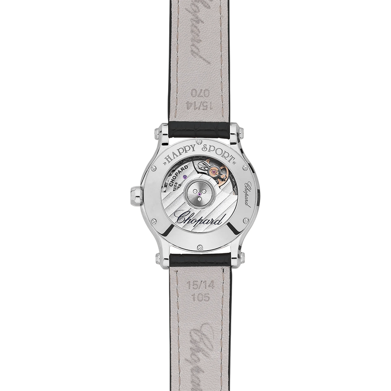 Chopard Happy Sport 30mm Automatic Ladies Strap Watch - Berry's Jewellers