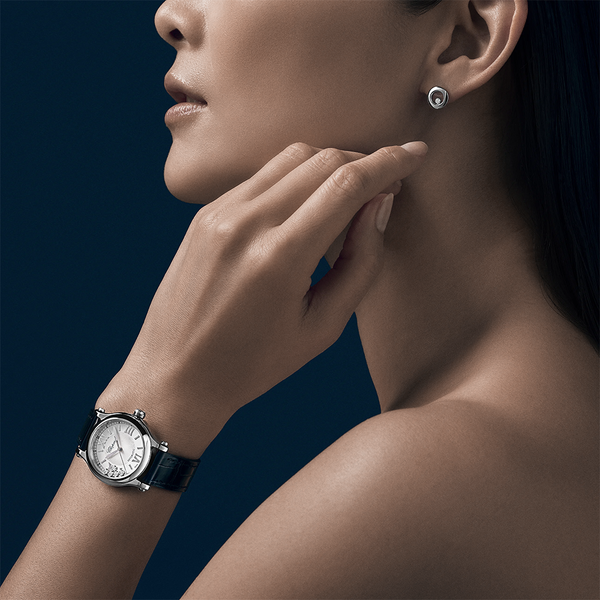 Chopard Happy Sport 30mm Automatic Ladies Strap Watch - Berry's Jewellers