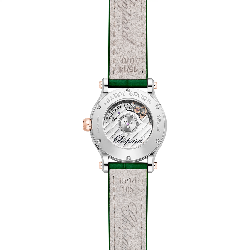 Chopard Happy Sport 30mm Steel & Rose Gold Automatic Watch - Berry's Jewellers