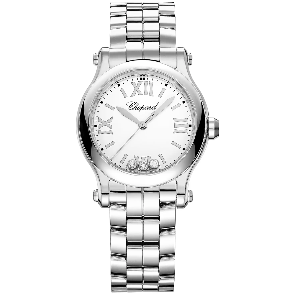 Chopard Happy Sport 30mm Ladies Bracelet Watch - Berry's Jewellers