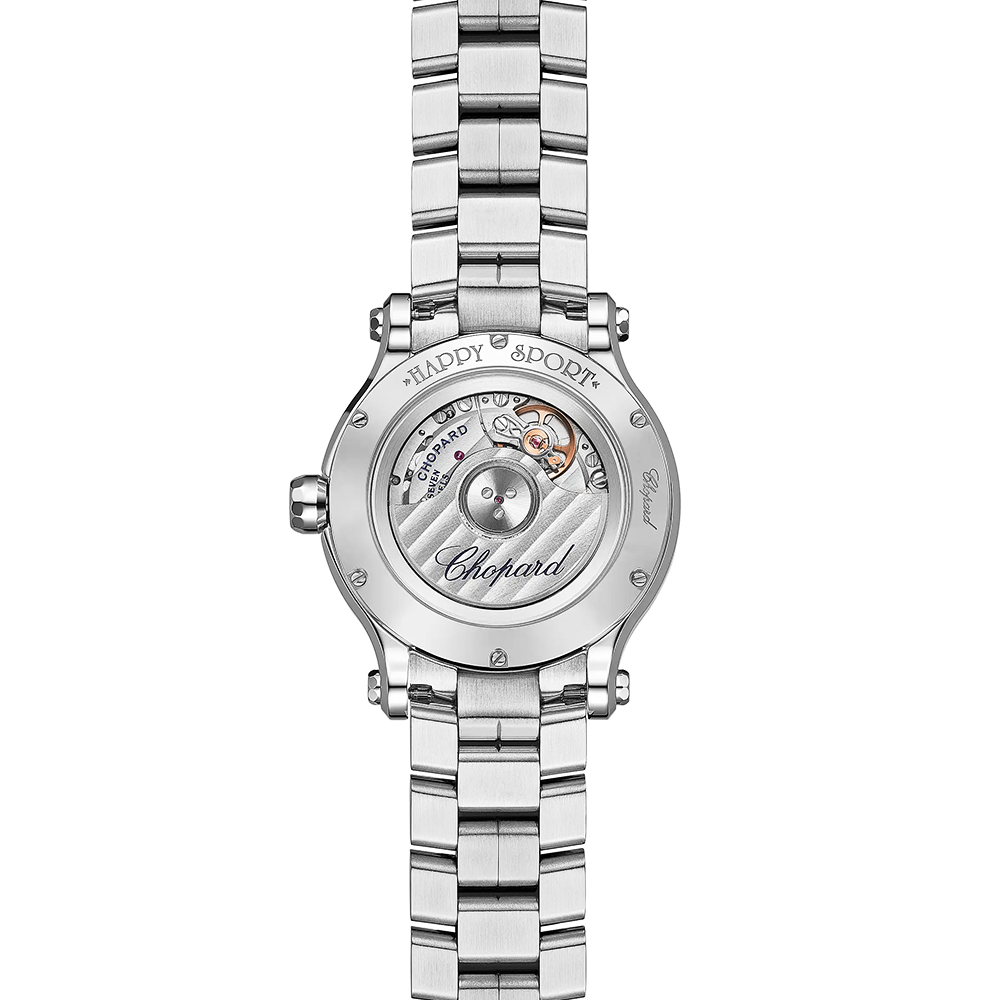 Happy Sport 33mm Steel Automatic Ladies Bracelet Watch