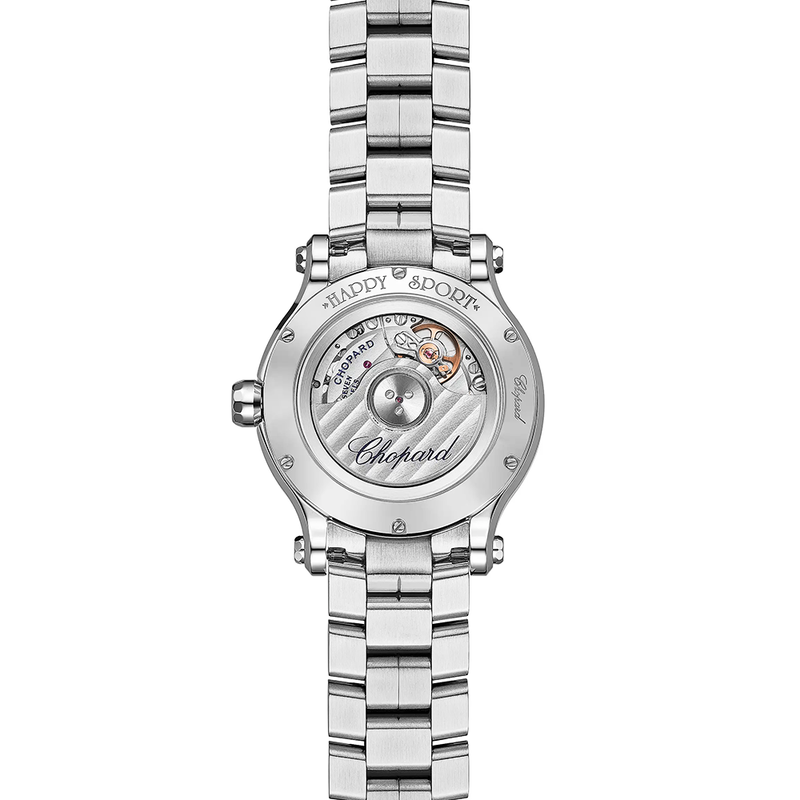 Happy Sport 33mm Steel Automatic Ladies Bracelet Watch