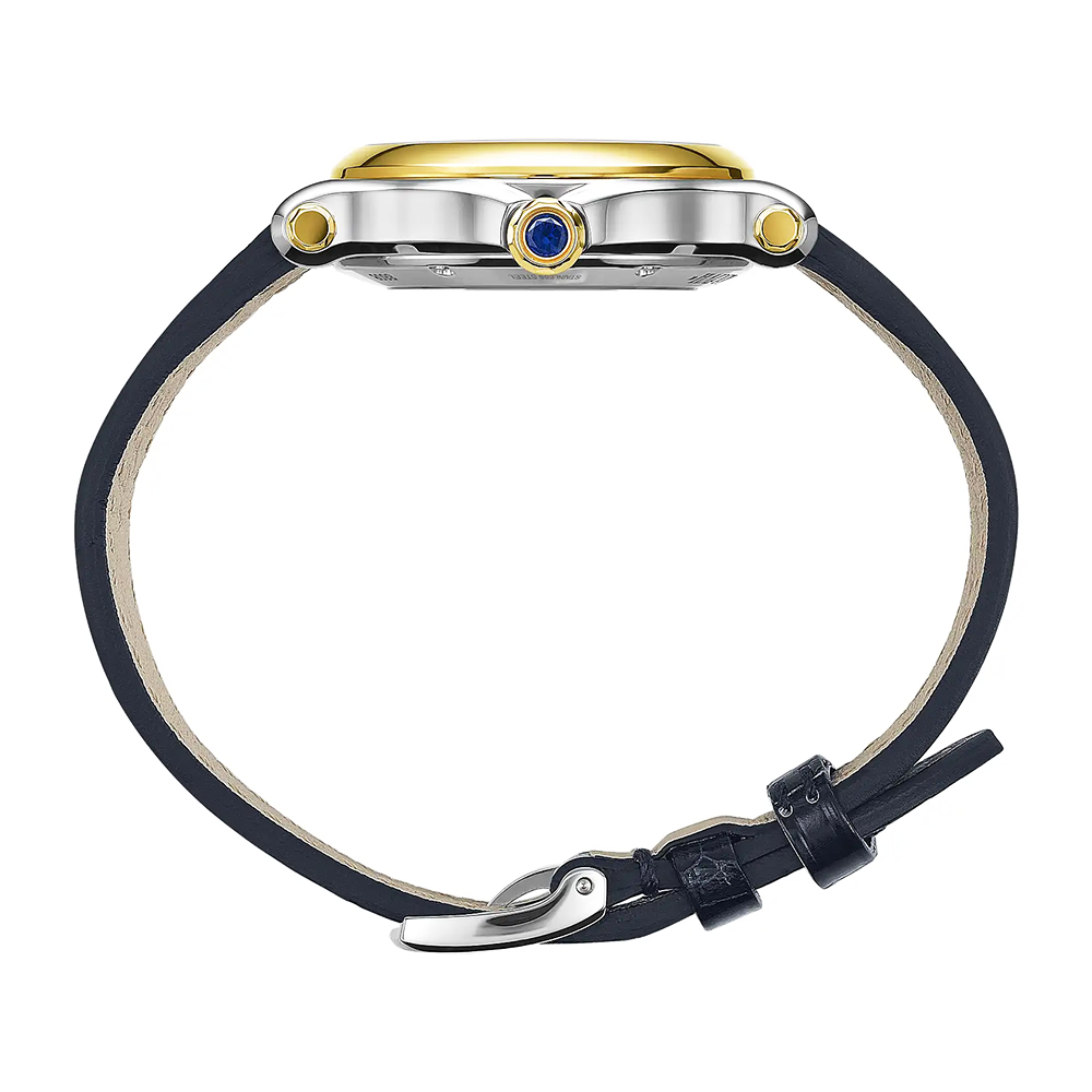 Happy Sport 33mm Steel & Yellow Gold Automatic Strap Watch