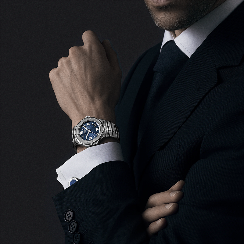 Alpine Eagle 41mm Blue Dial Mens Automatic Watch