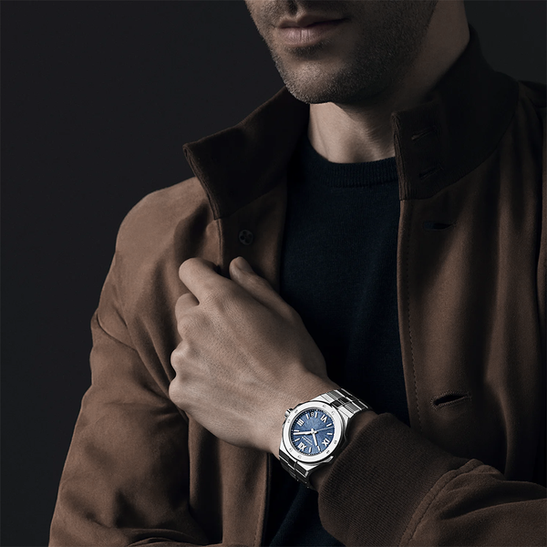 Alpine Eagle 41mm Blue Dial Mens Automatic Watch