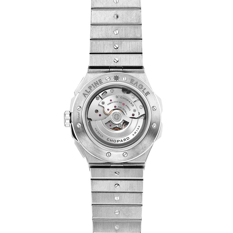 Alpine Eagle XL Chrono 44mm Black Dial Steel Automatic Watch