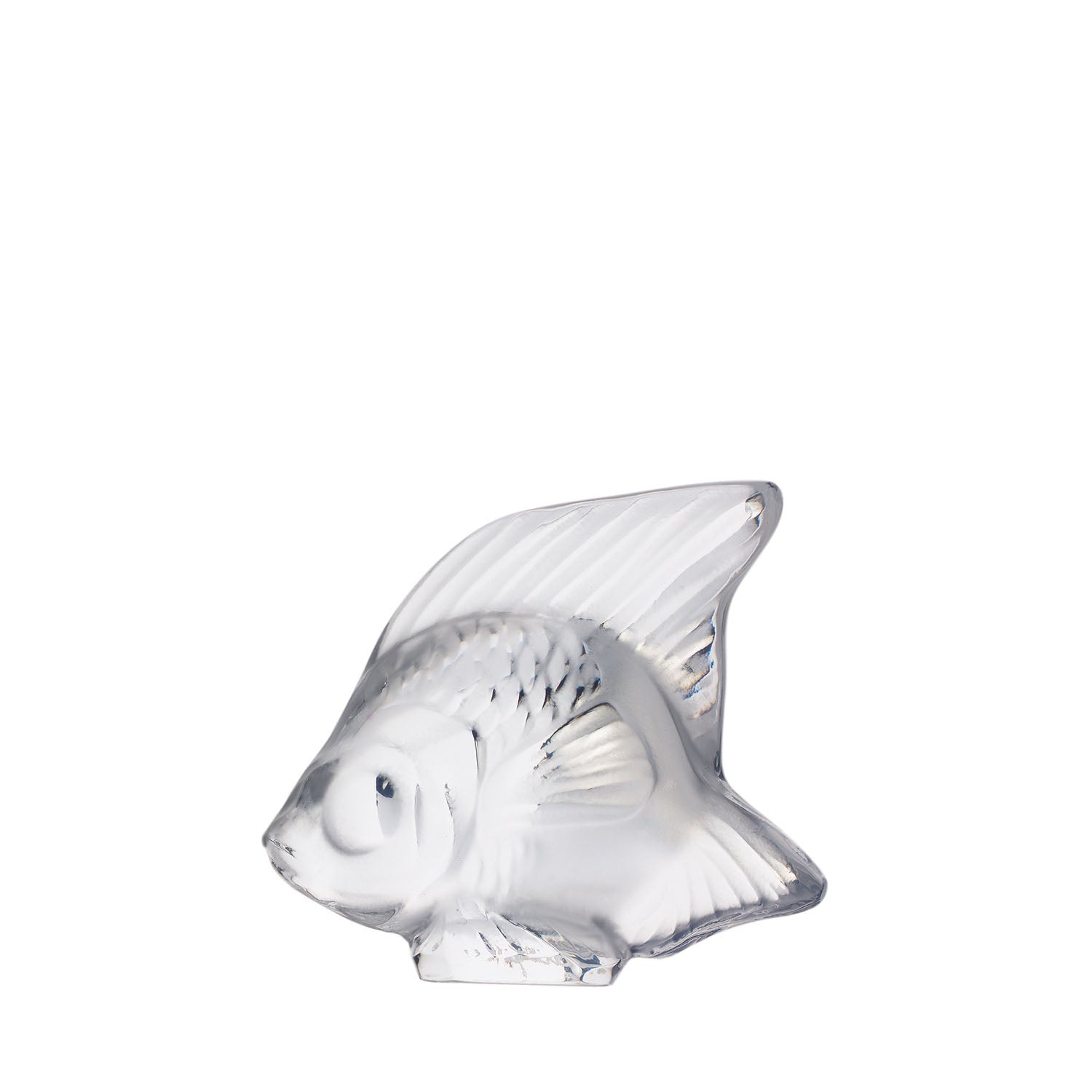 Lalique Clear Crystal Fish Sculpture - Berry's Jewellers