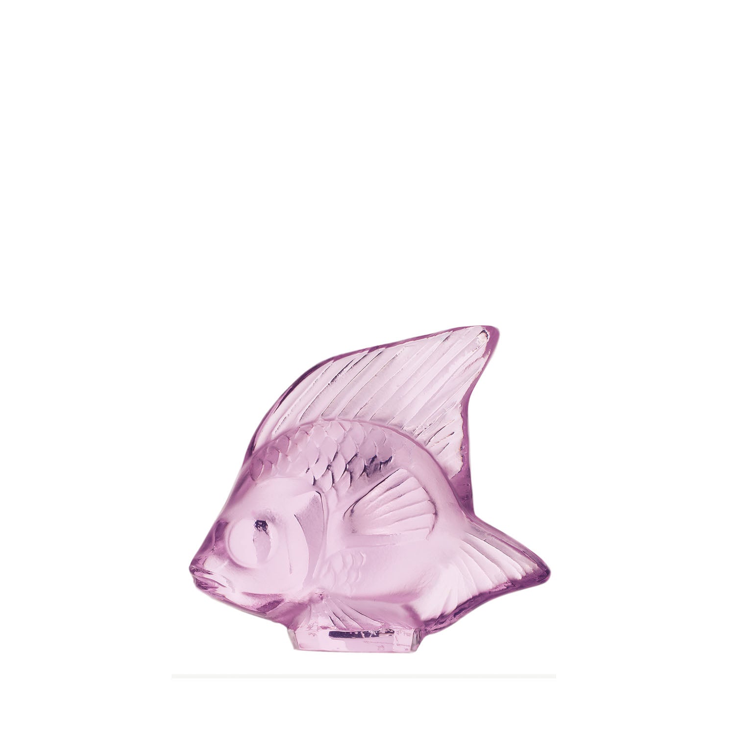 Lalique Pink Crystal Fish Sculpture - Berry's Jewellers