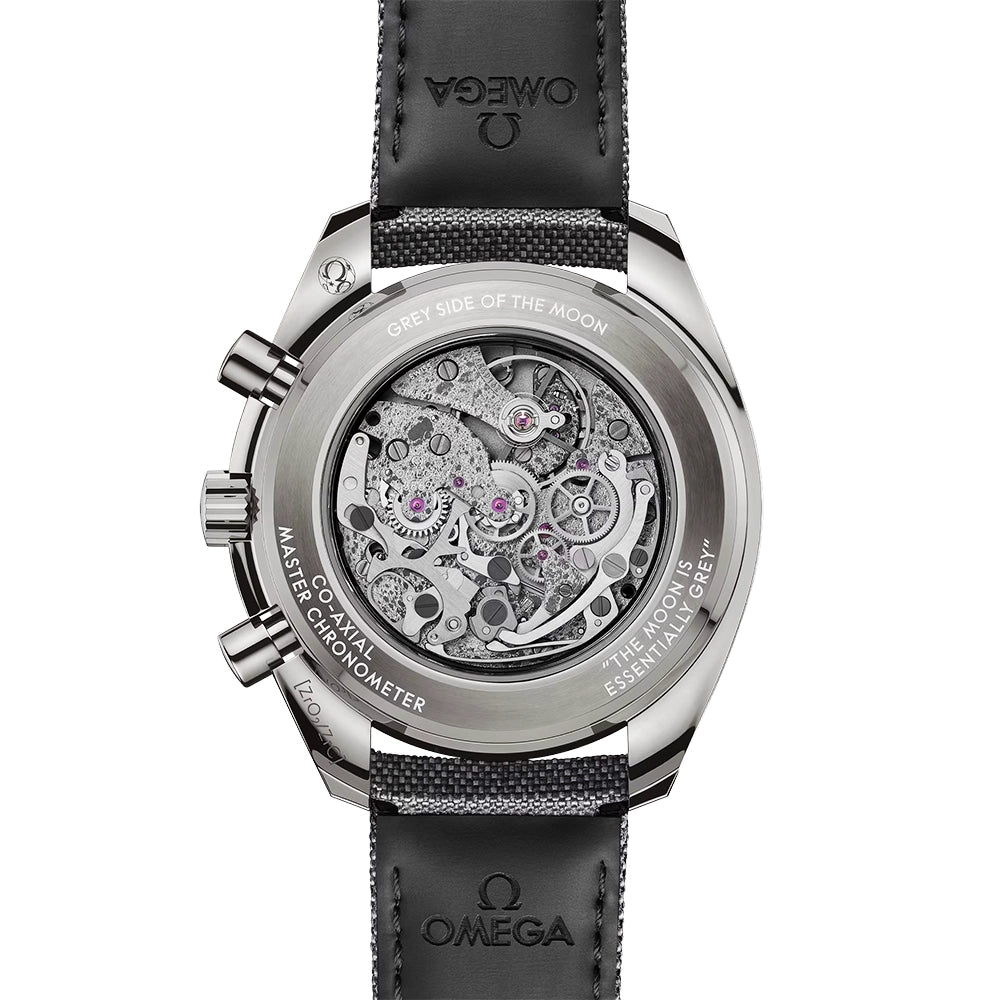 OMEGA Speedmaster "Grey Side of the Moon" Ceramic Fabric Strap Watch - Berry's Jewellers