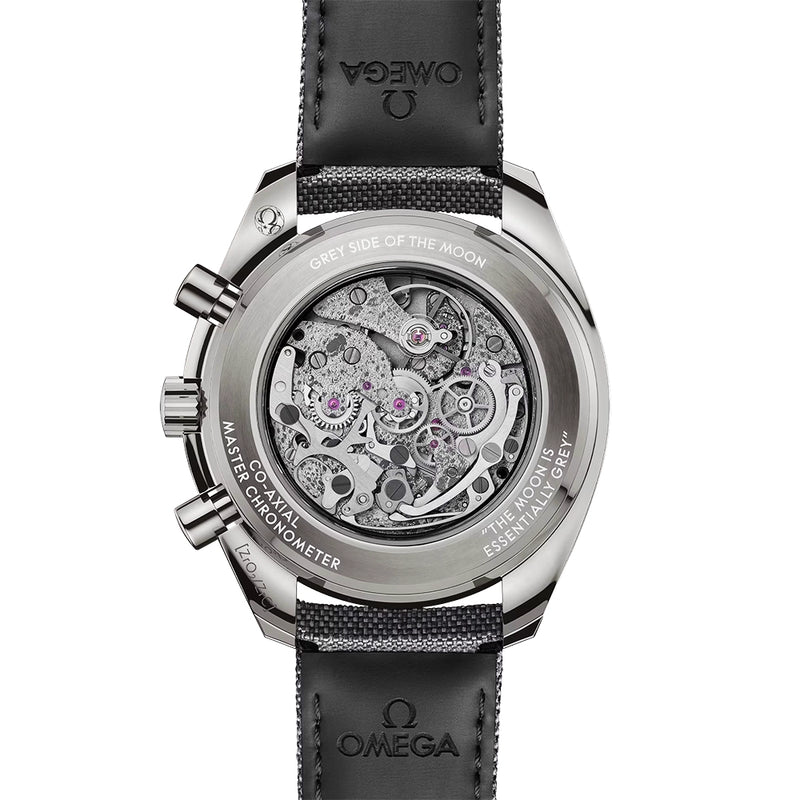OMEGA Speedmaster "Grey Side of the Moon" Ceramic Fabric Strap Watch - Berry's Jewellers