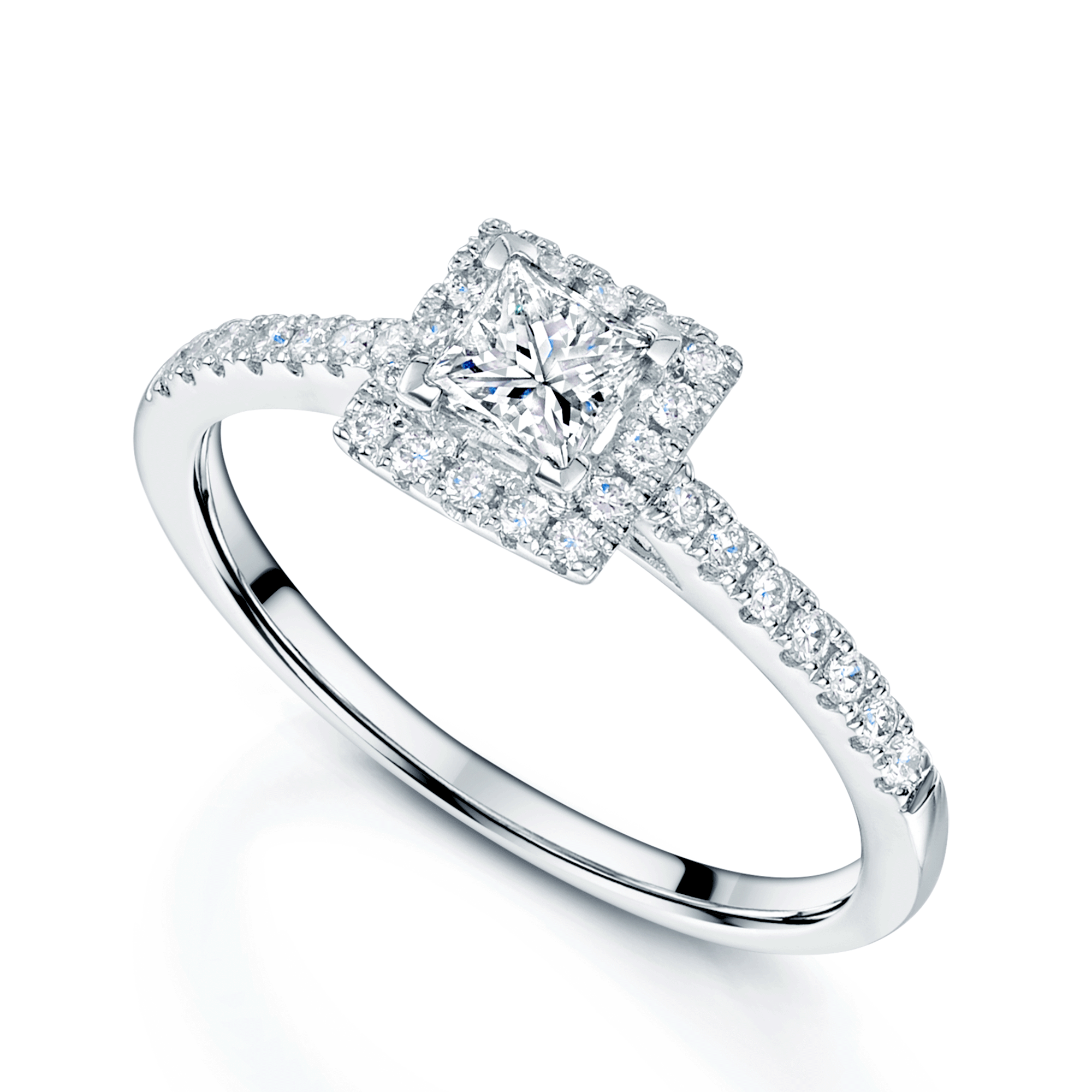 Noble Princess Diamond Ring (2,44 ct.) | SCHMUCKTRAEUME.COM