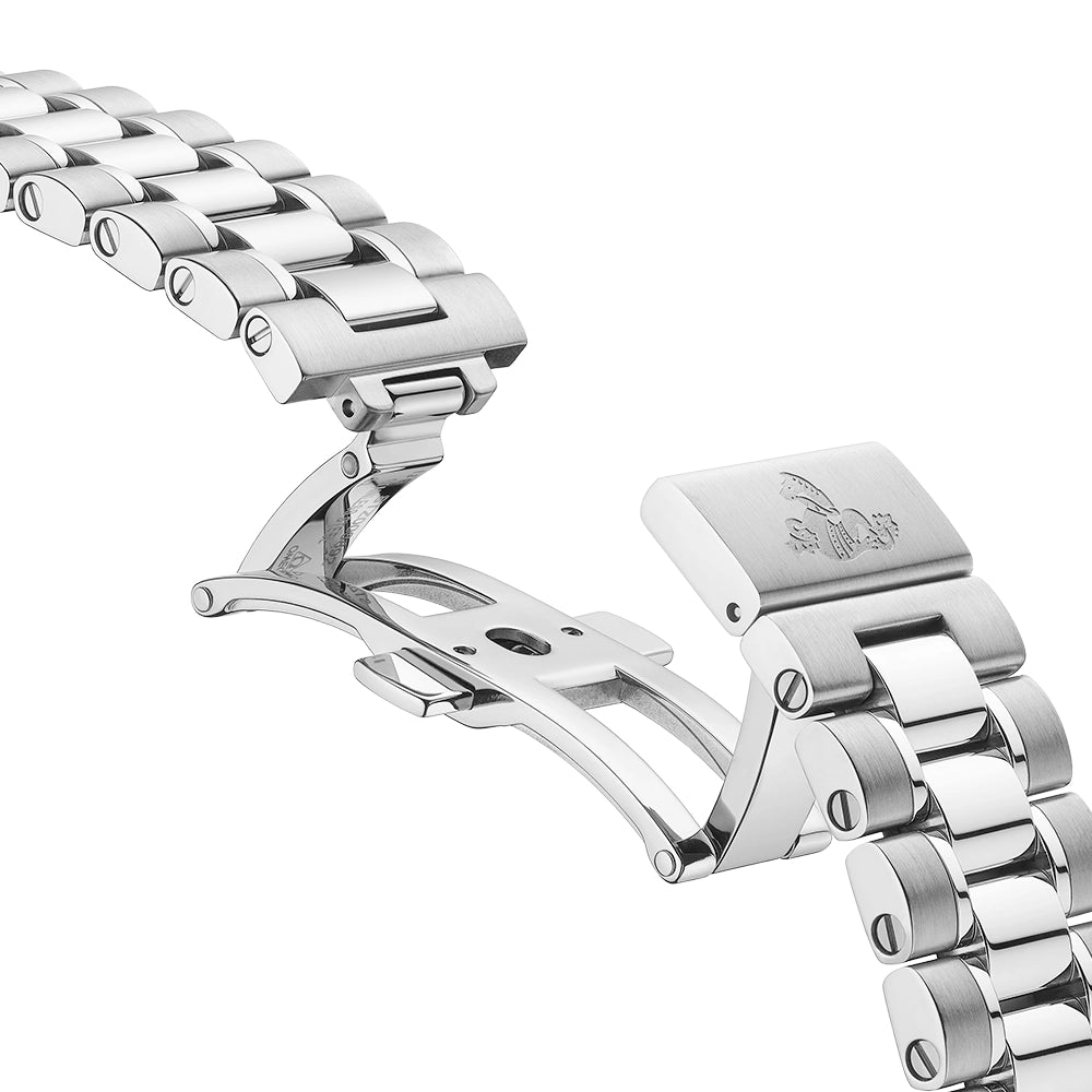 OMEGA Speedmaster Chronograph 38mm Opaline Silver Dial Bracelet Watch - Berry's Jewellers