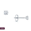 Berry's 18ct White Gold 0.75 Carat Solitaire Diamond Stud Earrings - Berry's Jewellers