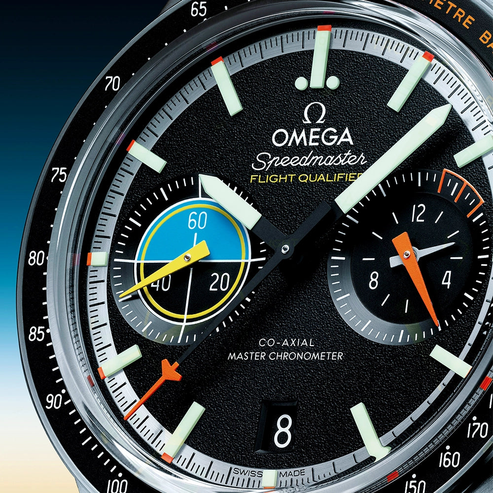 OMEGA Speedmaster Pilot 40.85mm Black Dial Mens Bracelet Watch - Berry's Jewellers
