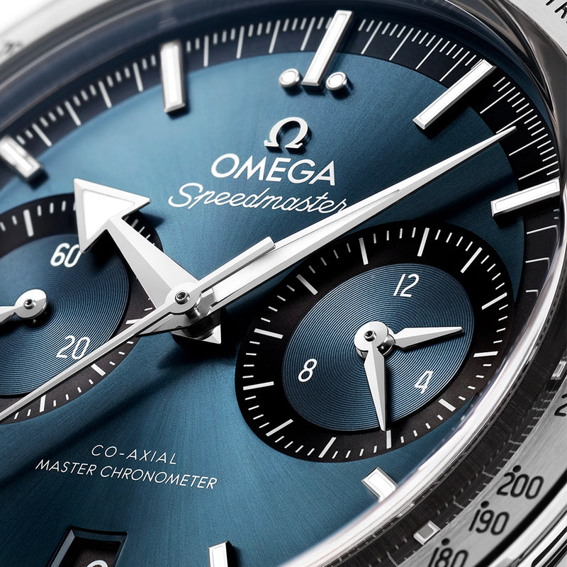 OMEGA Speedmaster '57 Blue Dial Strap Watch 33212415103001