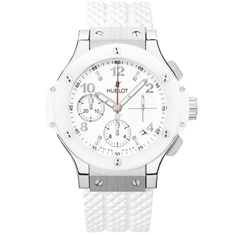 Big Bang Chronograph 41mm White Ceramic Automatic Watch