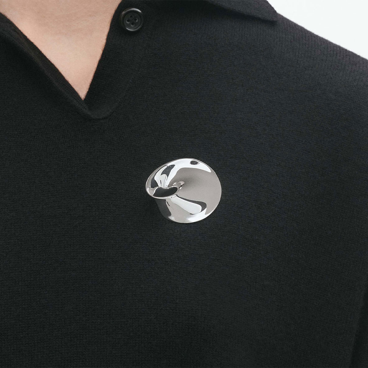 Georg Jensen Mobius Sterling Silver brooch - Berry's Jewellers