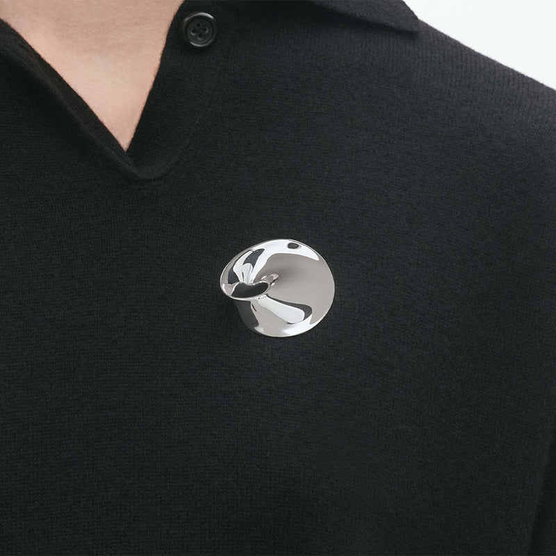 Georg Jensen Mobius Sterling Silver brooch - Berry's Jewellers
