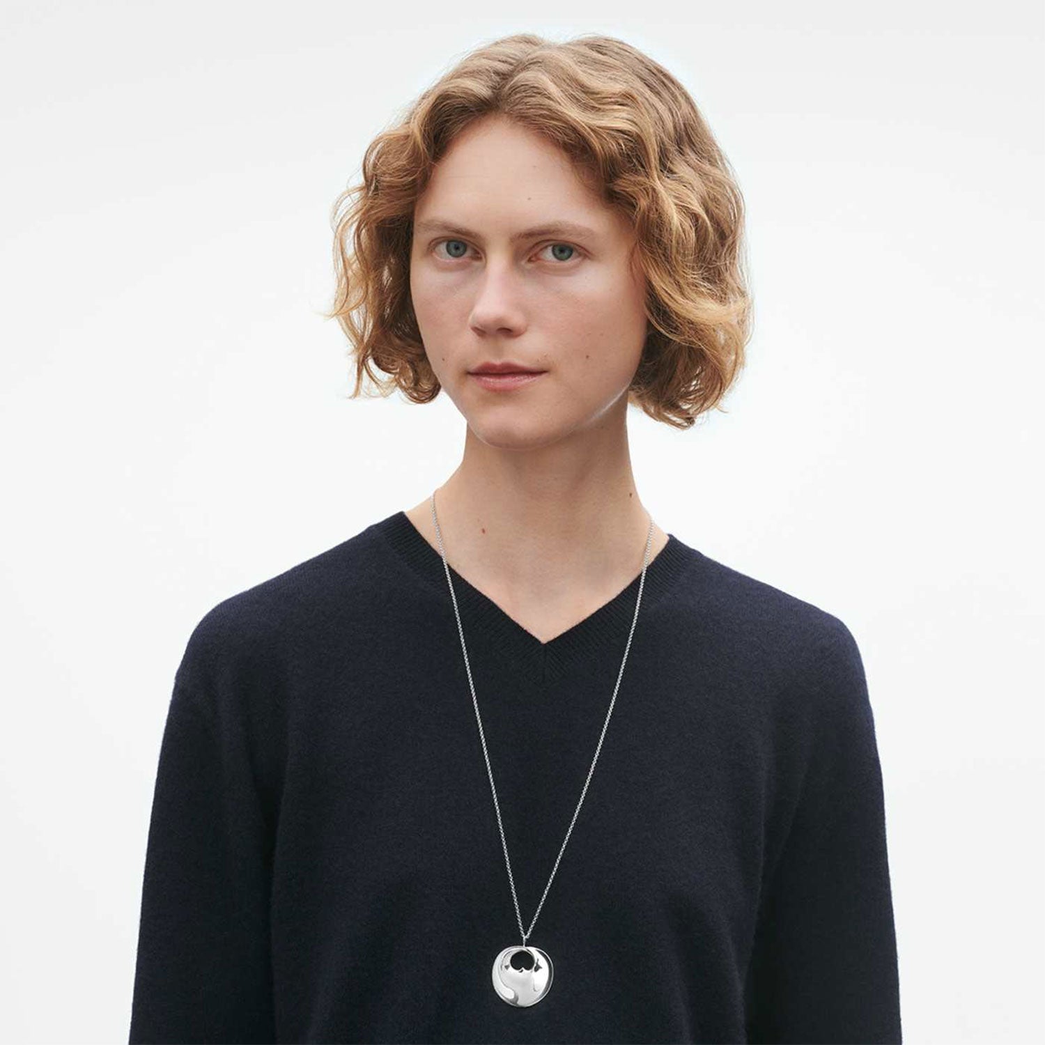 Georg Jensen Hidden Heart Sterling Silver Pendant - Berry's Jewellers