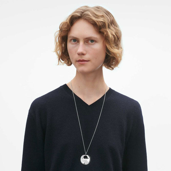 Georg Jensen Hidden Heart Sterling Silver Pendant - Berry's Jewellers