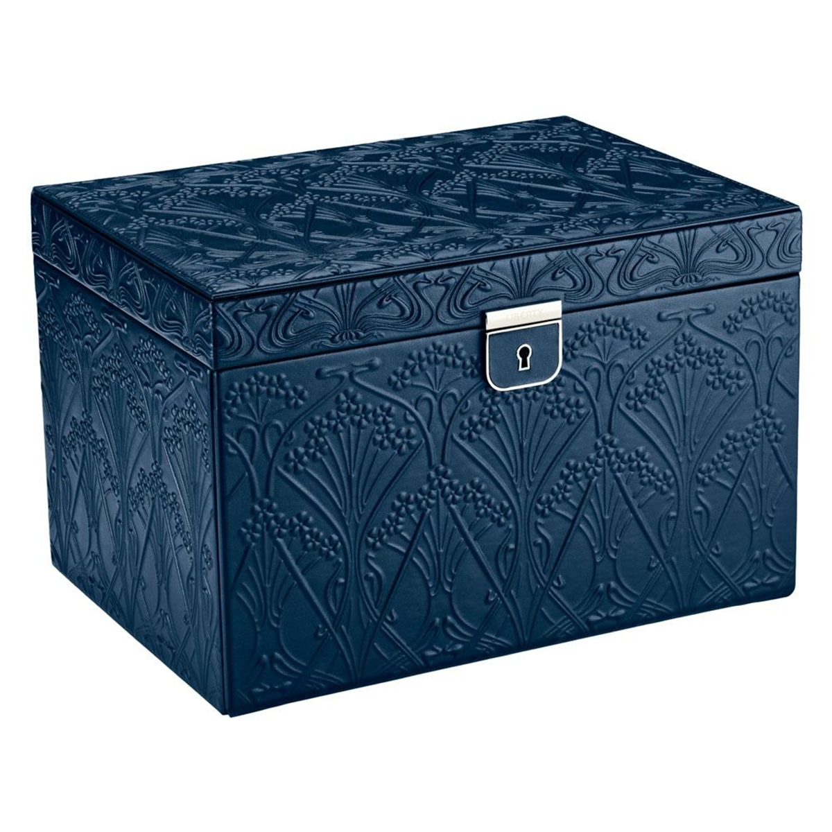 WOLF x Liberty Blue Ianthe Large Jewellery Box