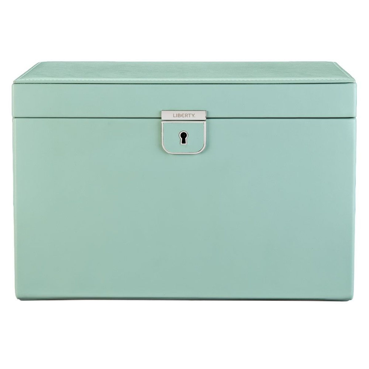 WOLF x Liberty Green Julia Print Large Jewellery Box