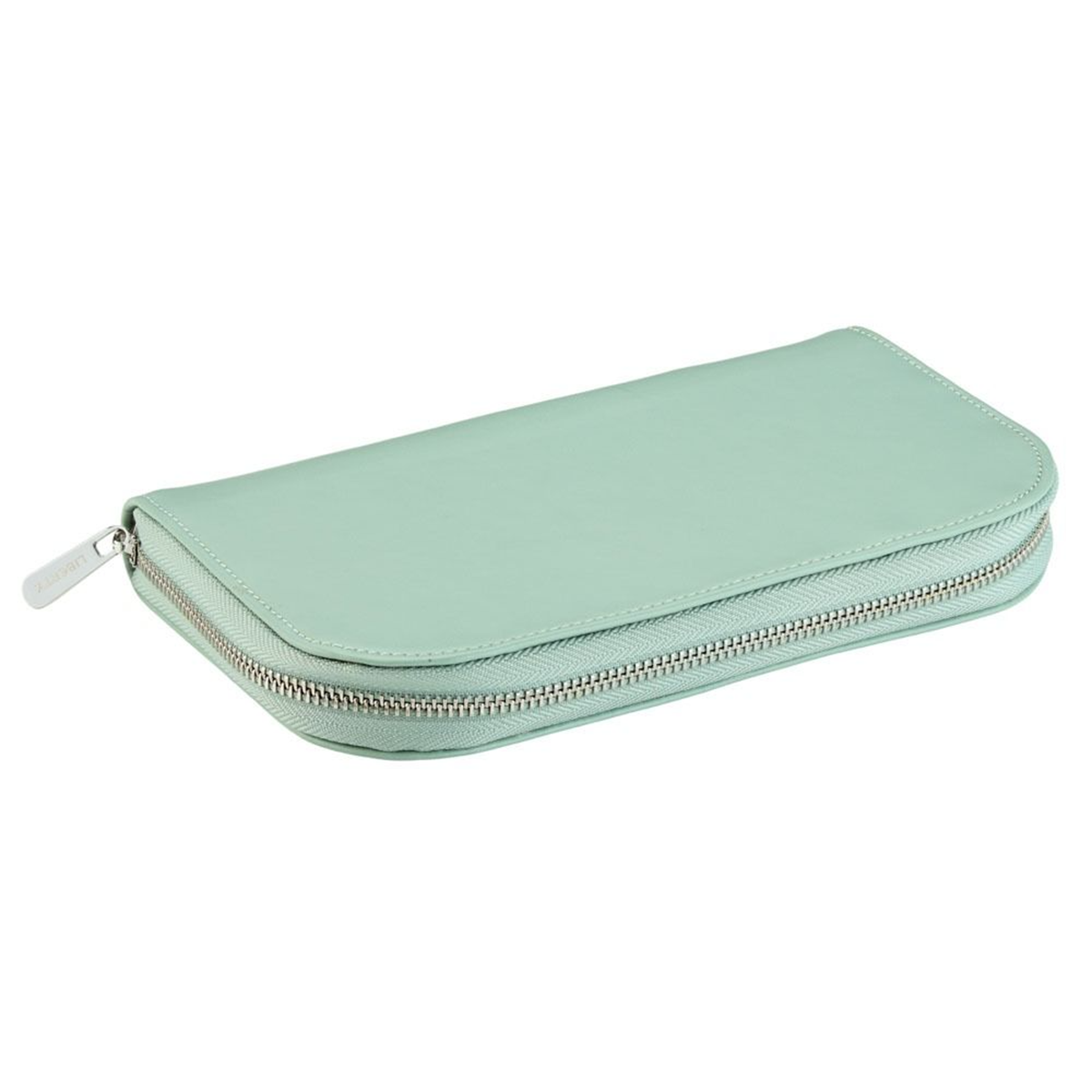 WOLF x Liberty Green Julia Print Travel Jewellery Portfolio